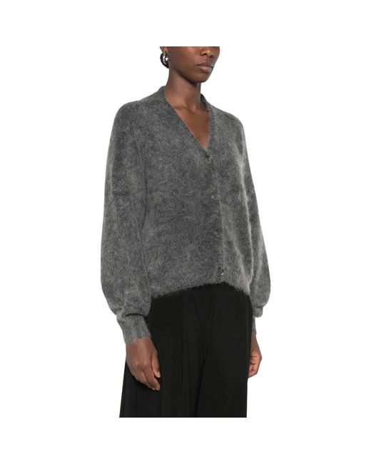 Gestuz Gray Cardigans