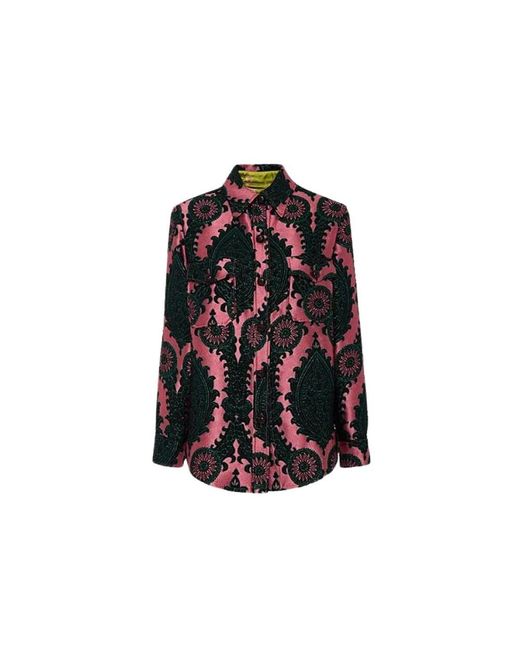 LaDoubleJ Jassen ,Veelkleurig ,Wol Veste in het Multicolor
