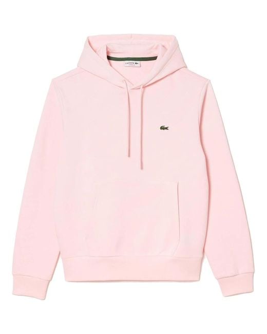 Lacoste Pink Hoodies for men