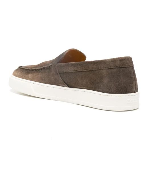 Doucal's Brown Loafers for men