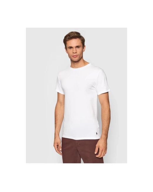 Ralph Lauren 2er-pack stretch t-shirts - weiß in White für Herren