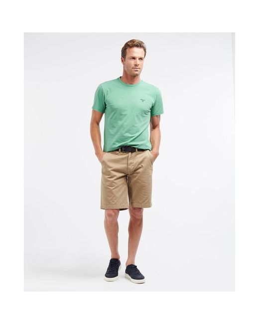 Barbour Green T-Shirts for men