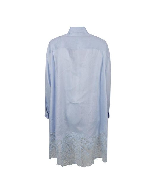 Ermanno Scervino Blue Shirts