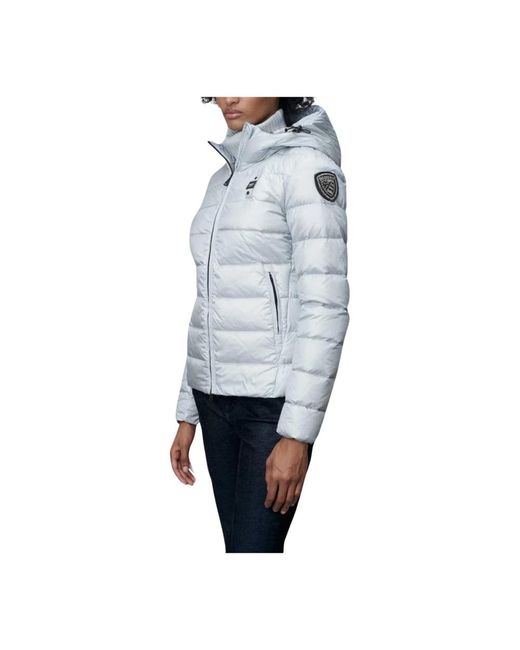 Down Jackets Blauer de color Blue
