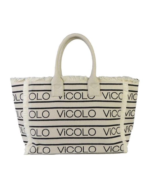 ViCOLO Metallic Tote Bags for men