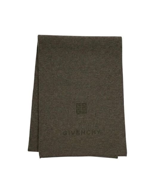 Givenchy Green Winter Scarves