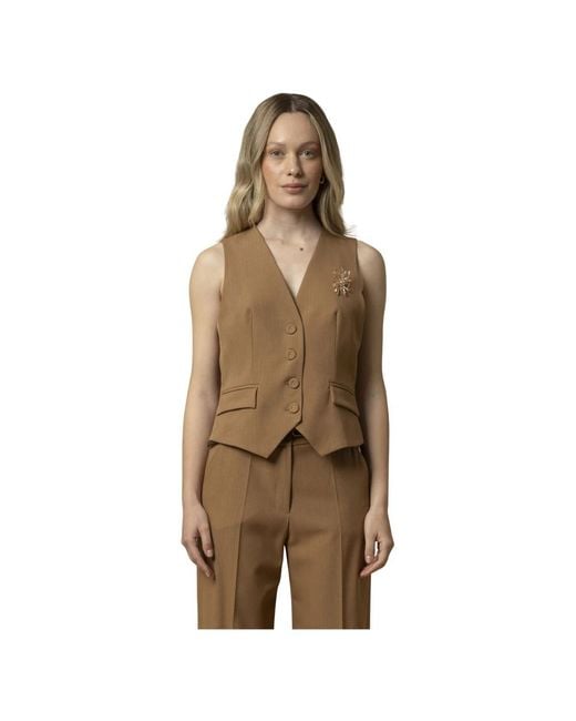Kocca Brown Vests