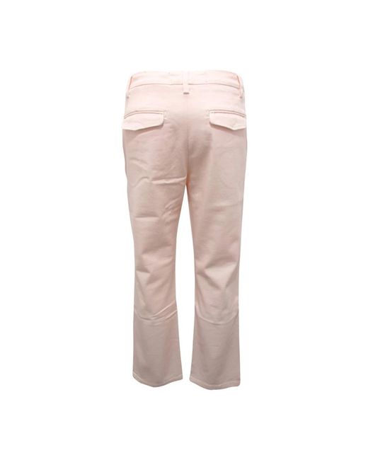 Department 5 Pink Cropped Trousers