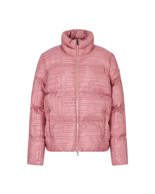 EA7 Pink Down Jackets