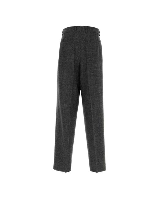 Dolce & Gabbana Gray Straight Trousers for men