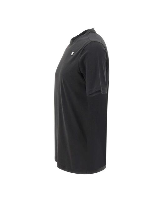 K-Way Black T-Shirts for men