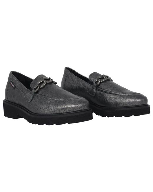 Mephisto Black Grauer Damenschuh Mit Weiter Passform