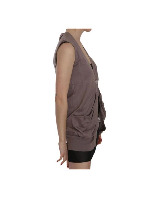 Pink Memories Brown Cardigans