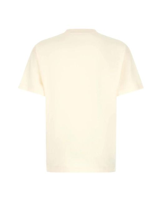 Palm Angels White T-Shirts for men