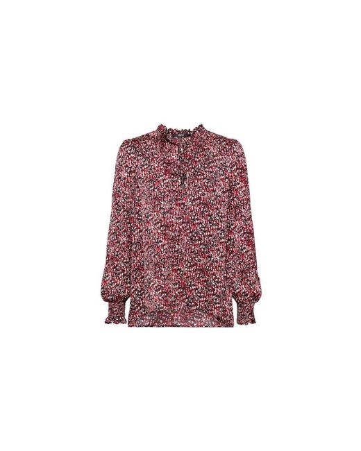 Esprit Red Schwarze Langarmbluse Für Damen