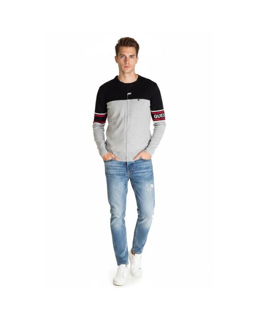 Cardigans Guess de hombre de color Black