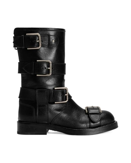 Dolce & Gabbana Black High Boots