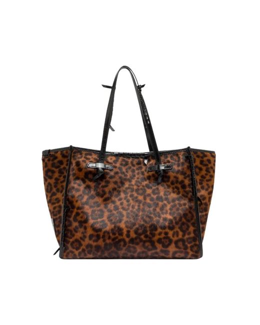 Gianni Chiarini Brown Shopping Bags