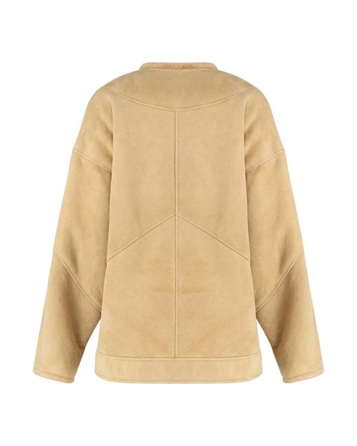 Leather Jackets Halfboy de color Natural