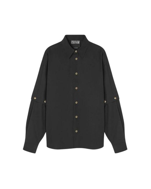 Casual Shirts di Versace Jeans Couture in Black da Uomo