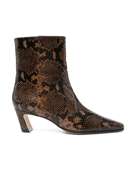 Heeled Boots Stuart Weitzman en coloris Brown