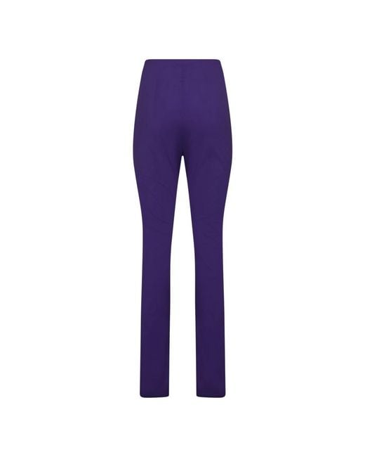 Philosophy Di Lorenzo Serafini Purple Slim-Fit Trousers