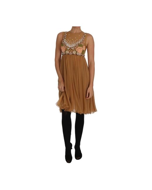 Dolce & Gabbana Natural Midi Dresses