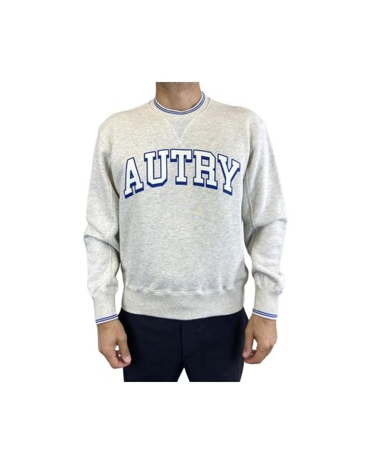 Autry Grau blau sweatshirt jersey in Gray für Herren