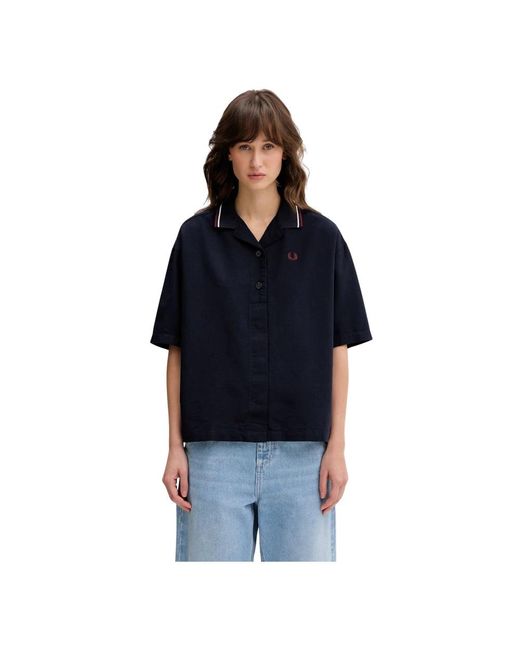 Fred Perry Hemden in het Black