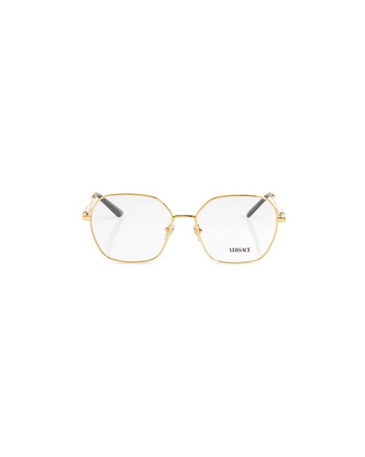 Versace Corrective Glasses in het Metallic