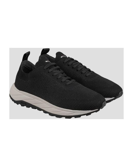 Kiton Black Sneakers for men