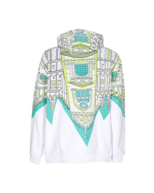 DOLLY NOIRE Blue Hoodies for men