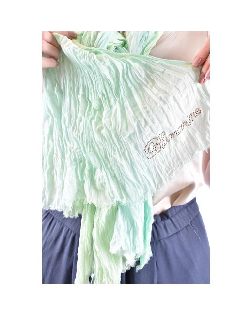Blumarine Green Scarves