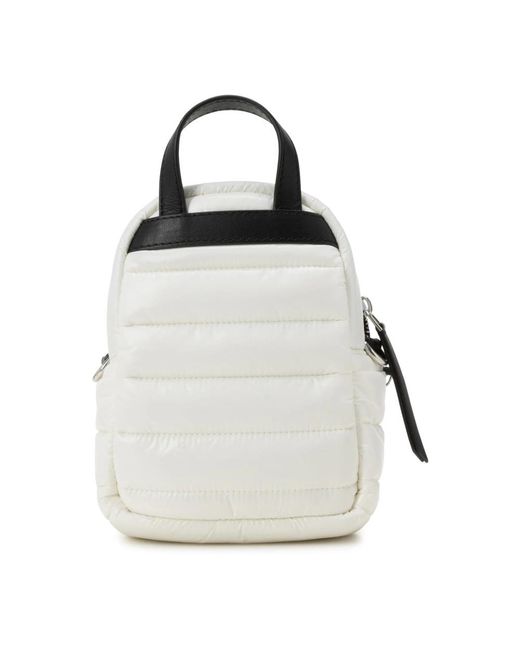 Moncler White Backpacks