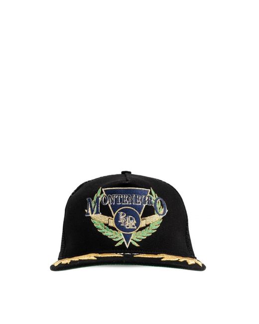 Rhude Black Hats & Caps for men