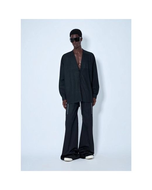 Rick Owens Blue Casual Shirts for men