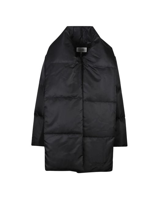 MM6 by Maison Margiela Black Down Jackets
