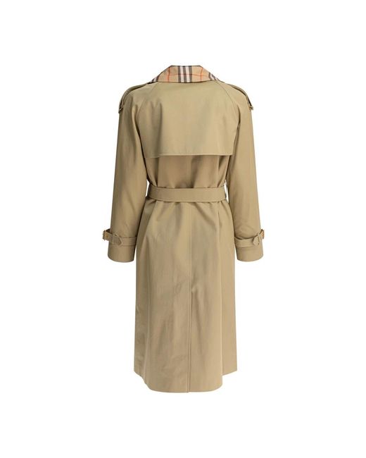 Trench Coats di Burberry in Natural
