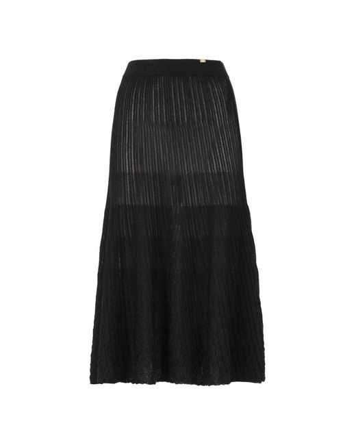 Skirts > midi skirts Elisabetta Franchi en coloris Black