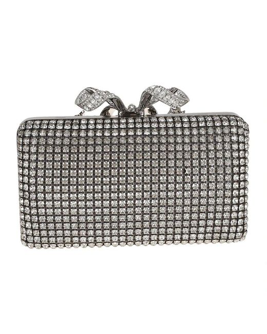 Clutches di Self-Portrait in Metallic