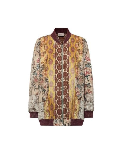 Pierre Louis Mascia Brown Bomber Jackets
