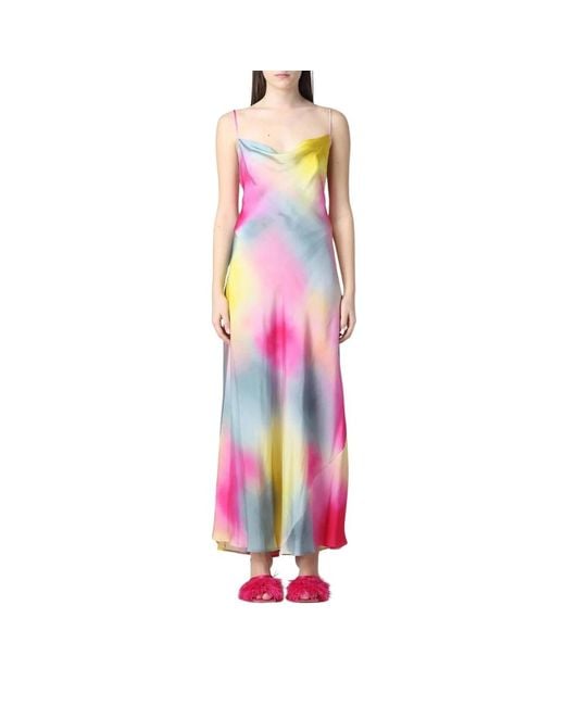 MSGM Pink Maxi Dresses