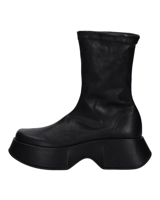 Vic Matié Black Ankle Boots