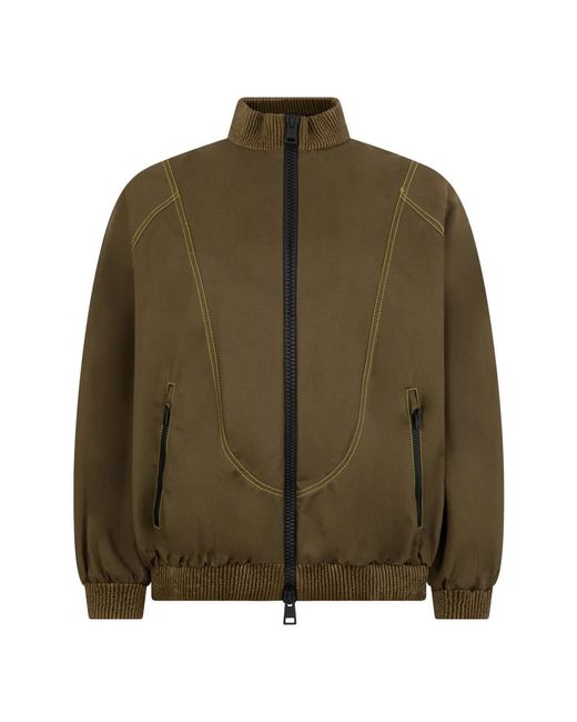 Herno Green Bomber Jackets