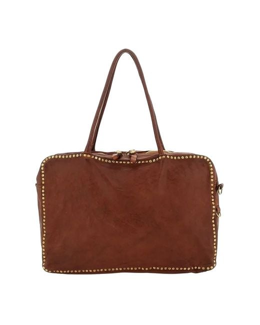 Campomaggi Brown Shoulder Bags