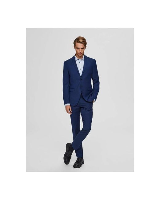 Blazers SELECTED pour homme en coloris Blue