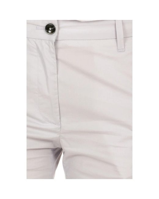 Trousers > cropped trousers Nine:inthe:morning en coloris Gray