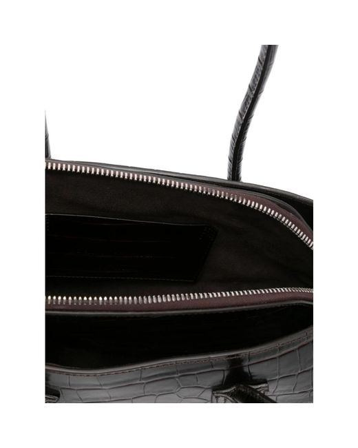 The Attico Black Shoulder Bags