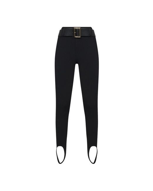Leggings Self-Portrait de color Black