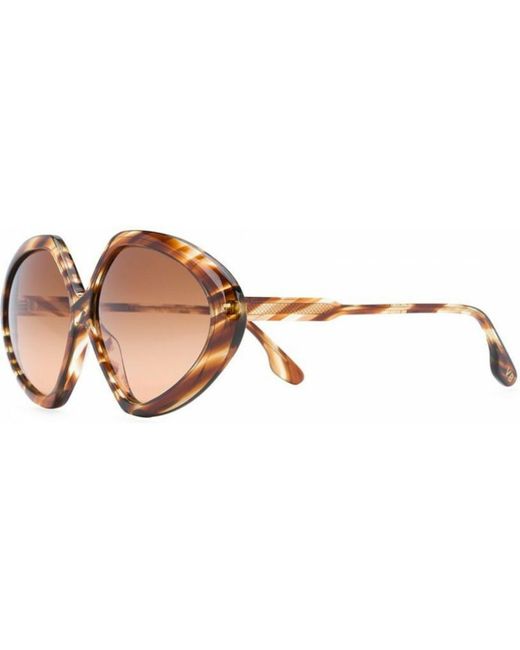 Sunglasses vb614s 211 di Victoria Beckham in Brown